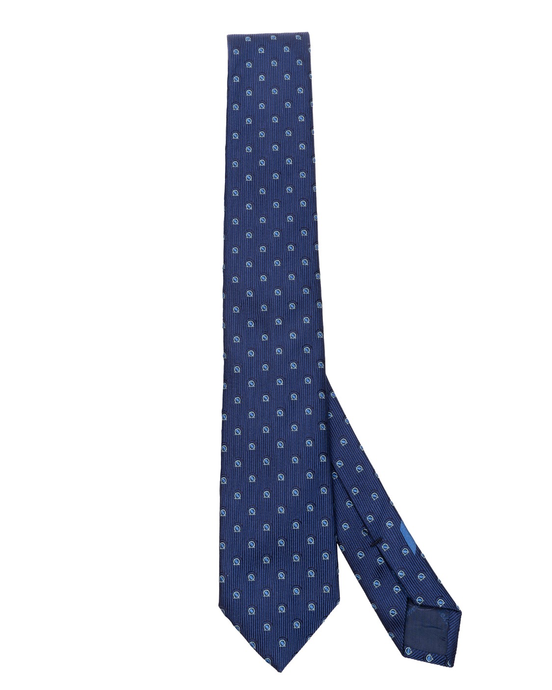 shop SALVATORE FERRAGAMO  Cravatta: Salvatore Ferragamo cravatta in seta stampa gancini.
Cravatta in pura seta decorata con pattern di gancini stilizzati.
Composizione: 100% seta.
Made in Italy.. 357742 CR4 FABRIAN7-002 number 3820660